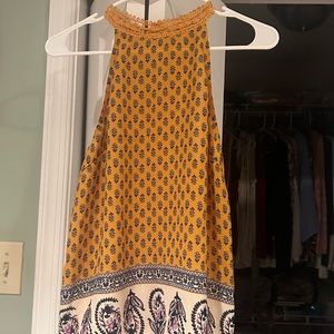 Yellow tank